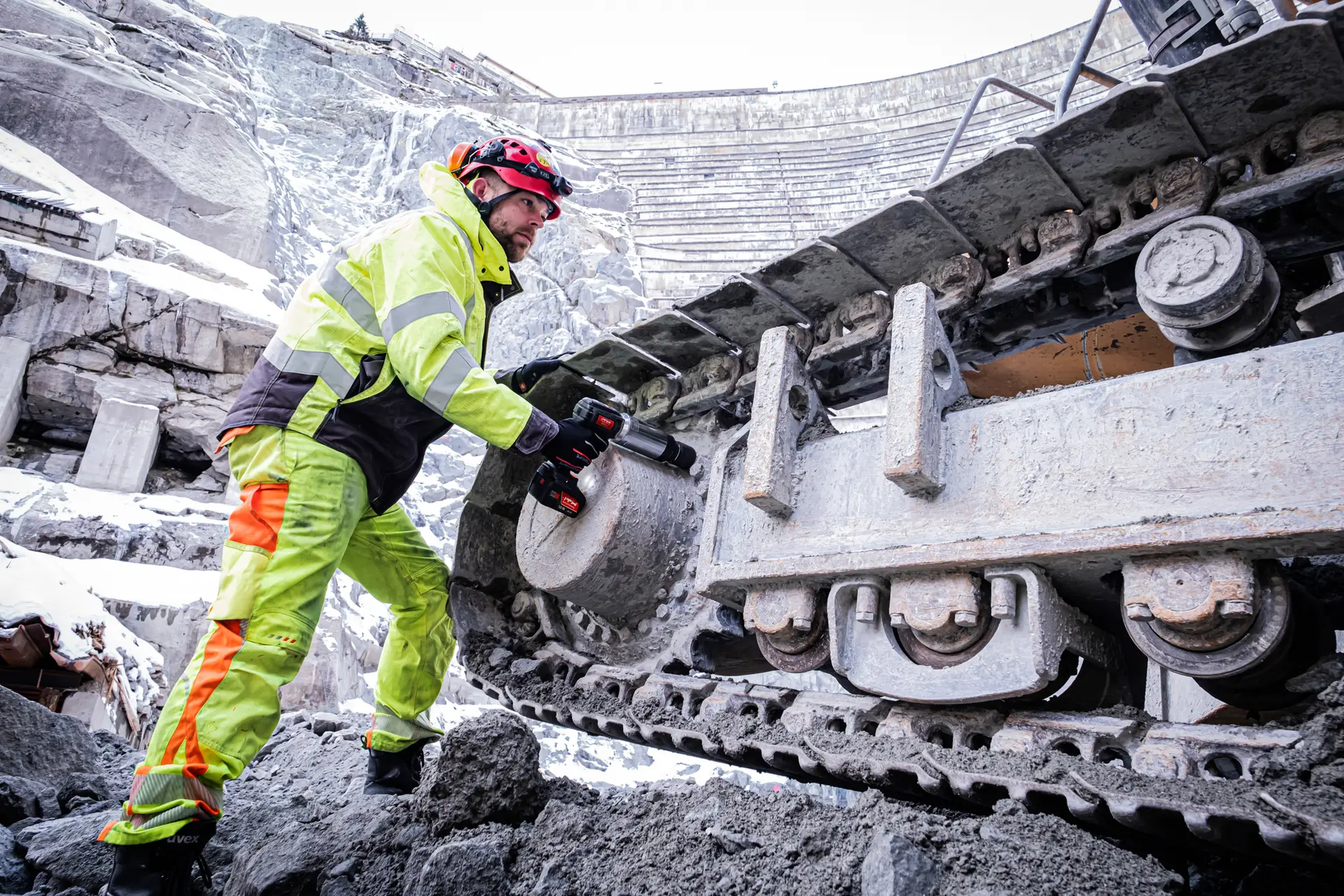 Drehschrauber ADS 3+ Turasradverschraubung