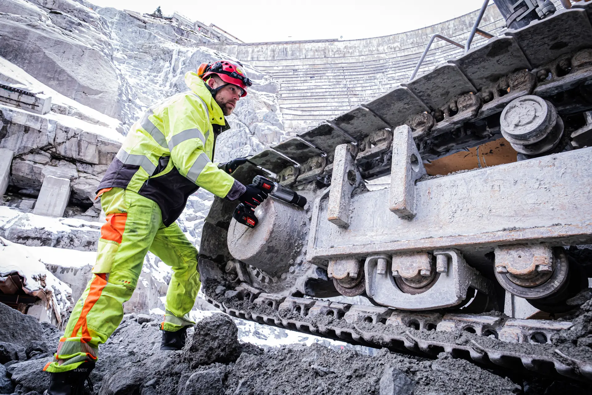 Drehschrauber ADS 3+ Turasradverschraubung